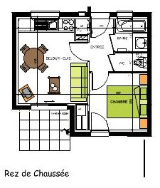 1-bed lot plan example